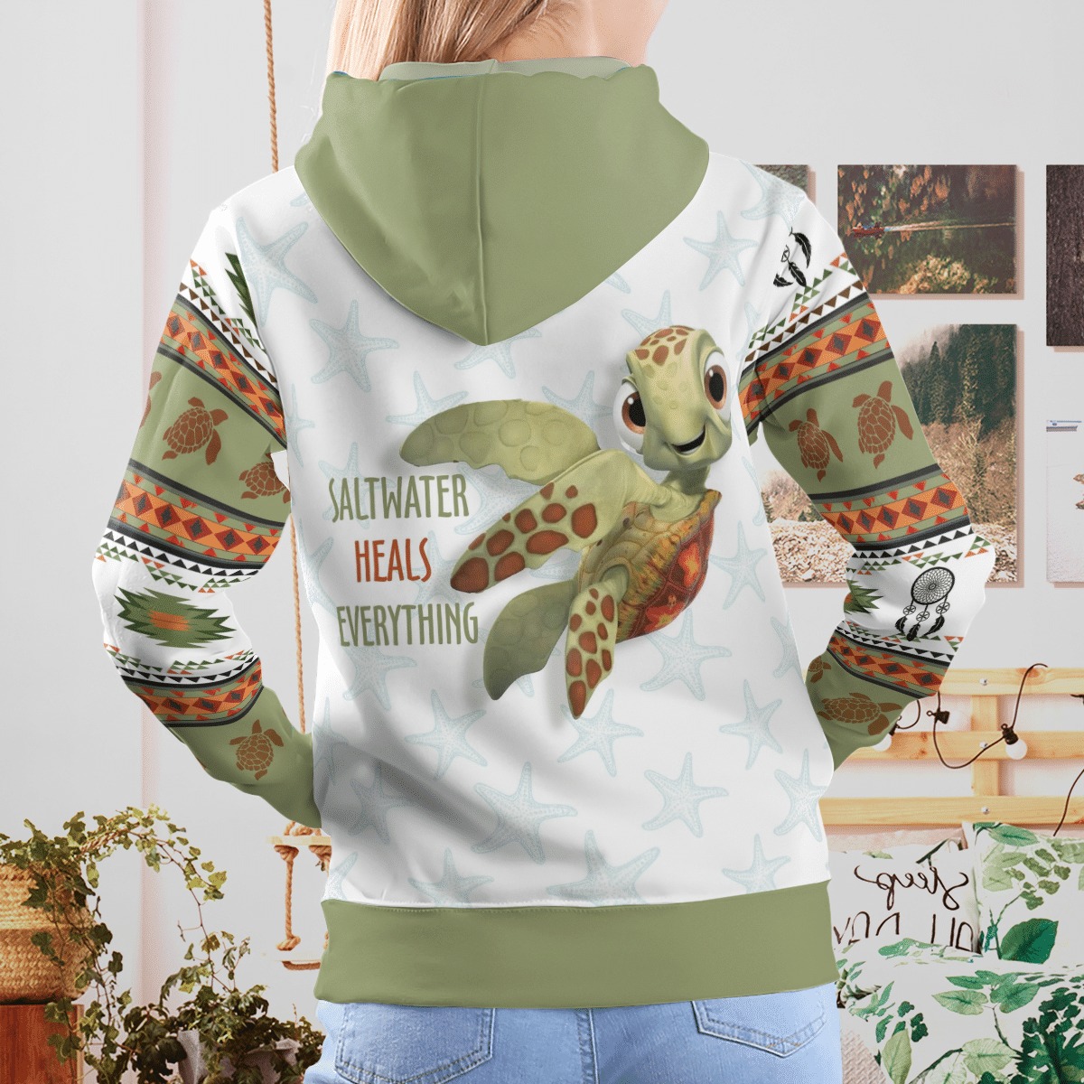 Turtles saltwater heals everything 3d hoodie, sweatshirt 7 Turtles saltwater heals everything 3d hoodie sweatshirt 2 3