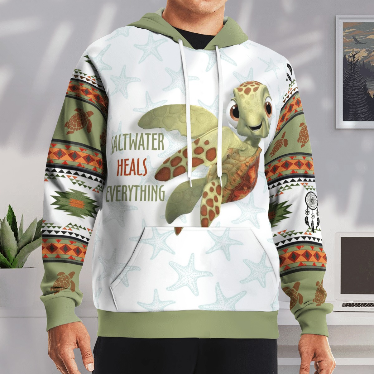 Turtles saltwater heals everything 3d hoodie, sweatshirt 8 Turtles saltwater heals everything 3d hoodie sweatshirt 2 4