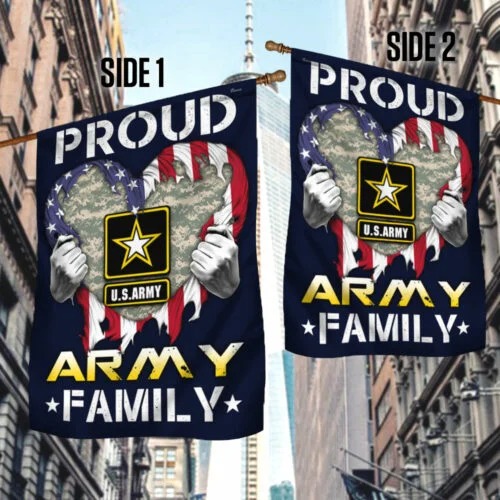 US Army Proud Army Family Flag 6 US Army Proud Army Family Flag 2