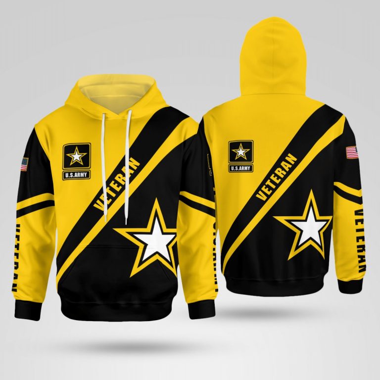 US Army Veteran American flag 3d hoodie, sweatpants (2) US Army Veteran American flag 3d hoodie sweatpants 2