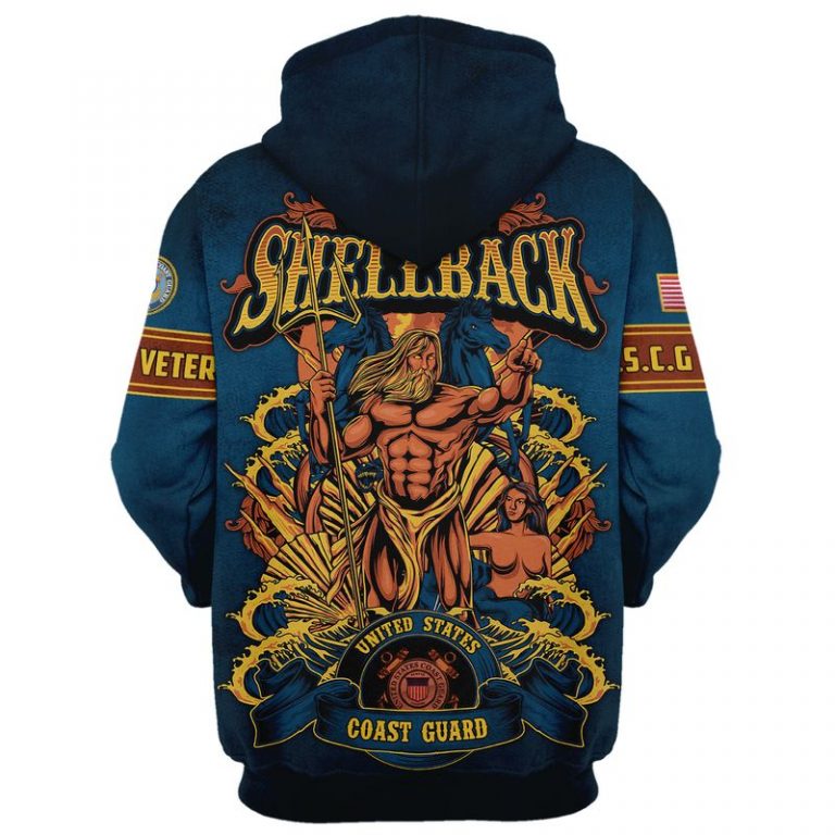 US Coast guard golden shellback Poseidon 3d shirt, hoodie (4) US Coast guard golden shellback Poseidon 3d shirt hoodie 4