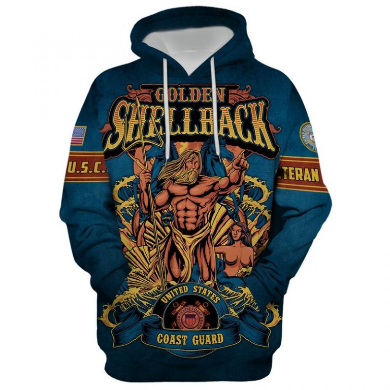US Coast guard golden shellback Poseidon 3d shirt, hoodie (5) US Coast guard golden shellback Poseidon 3d shirt hoodie 5