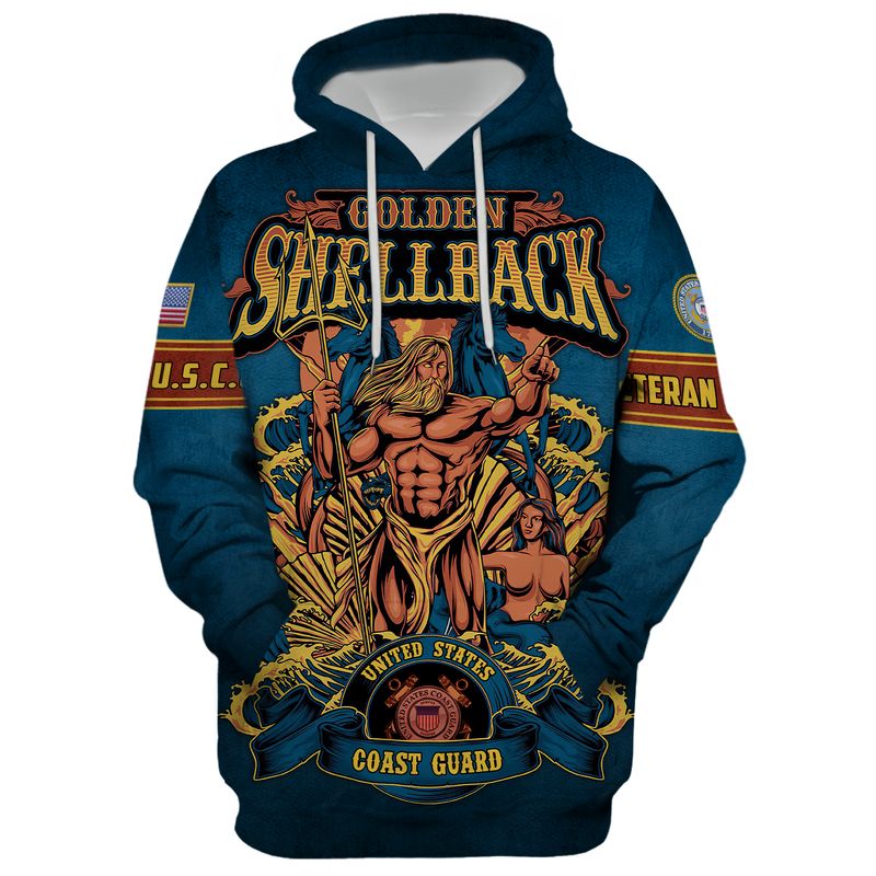 US Coast guard golden shellback Poseidon 3d shirt, hoodie 5 US Coast guard golden shellback Poseidon 3d shirt hoodie 5