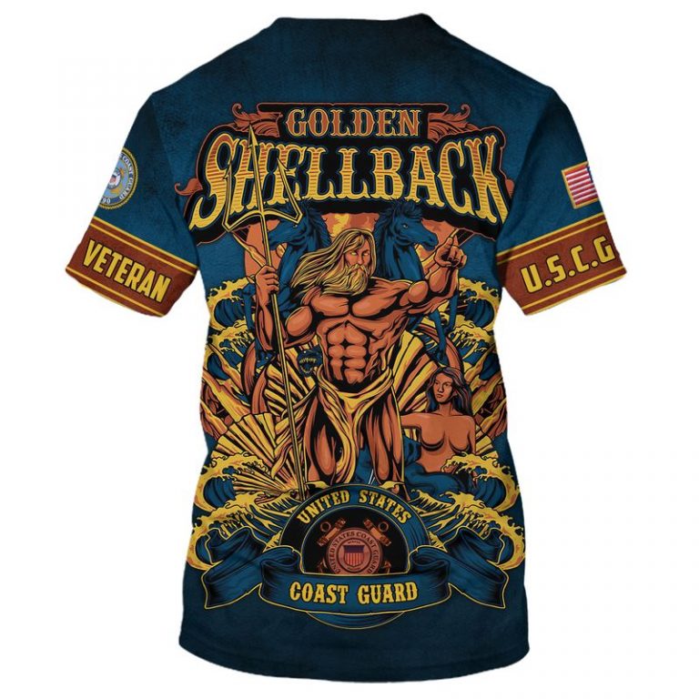 US Coast guard golden shellback Poseidon 3d shirt, hoodie (7) US Coast guard golden shellback Poseidon 3d shirt hoodie 7