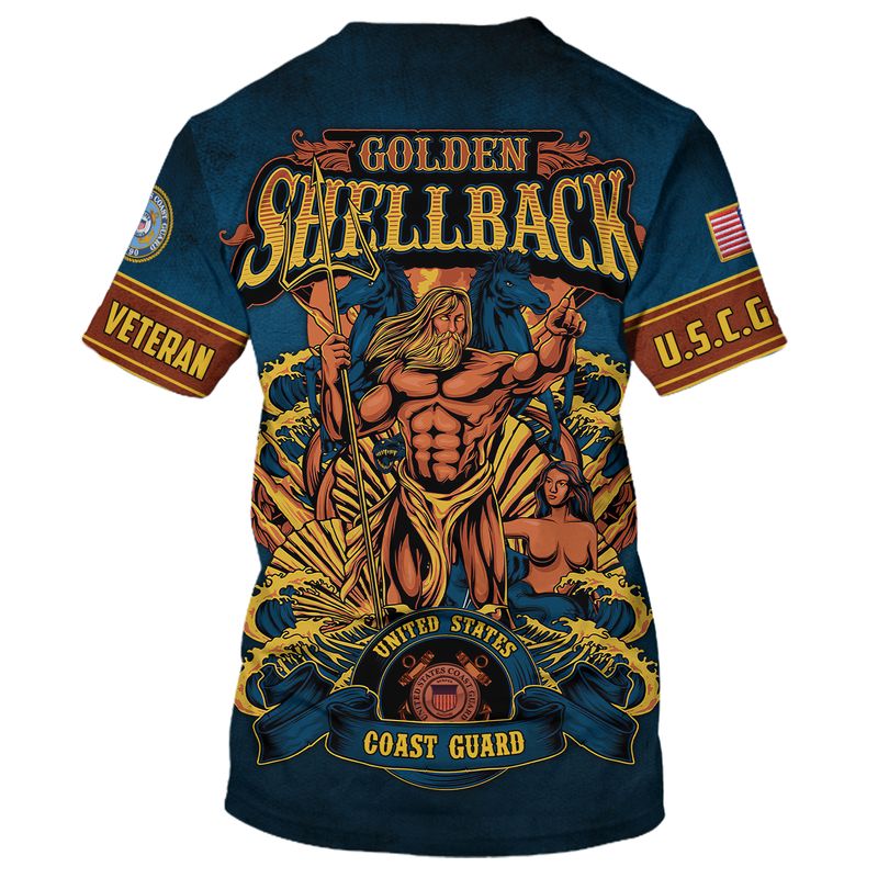 US Coast guard golden shellback Poseidon 3d shirt, hoodie 7 US Coast guard golden shellback Poseidon 3d shirt hoodie 7