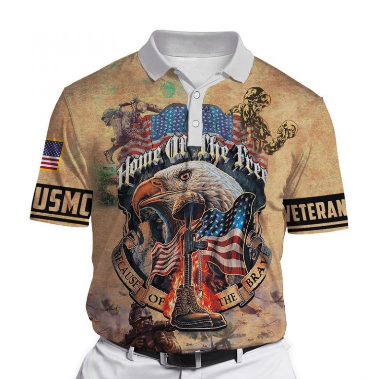 US Marine veteran eagle home of the free because of the brave 3d shirt, hoodie 6 US Marine veteran eagle home of the free because of the brave 3d shirt hoodie 6