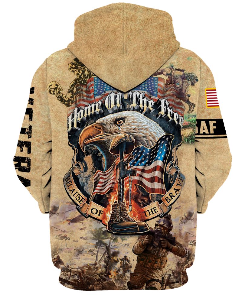 USAF veteran eagle home of the free because of the brave 3d shirt, hoodie 3 USAF veteran eagle home of the free because of the brave 3d shirt hoodie 4