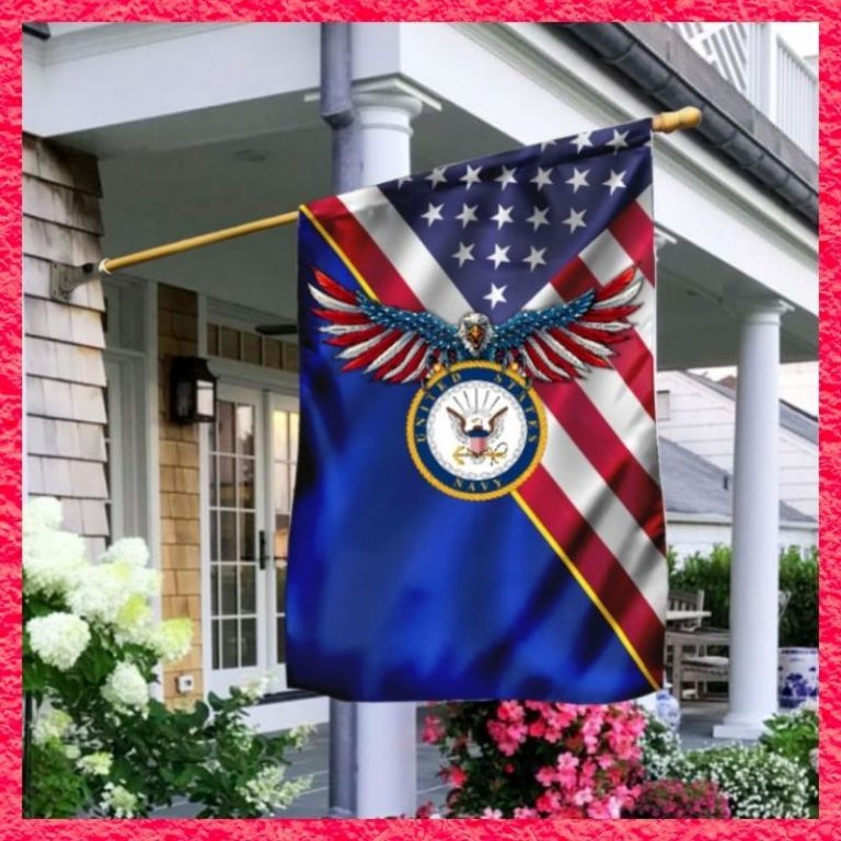 United States Navy Eagle American flag 1