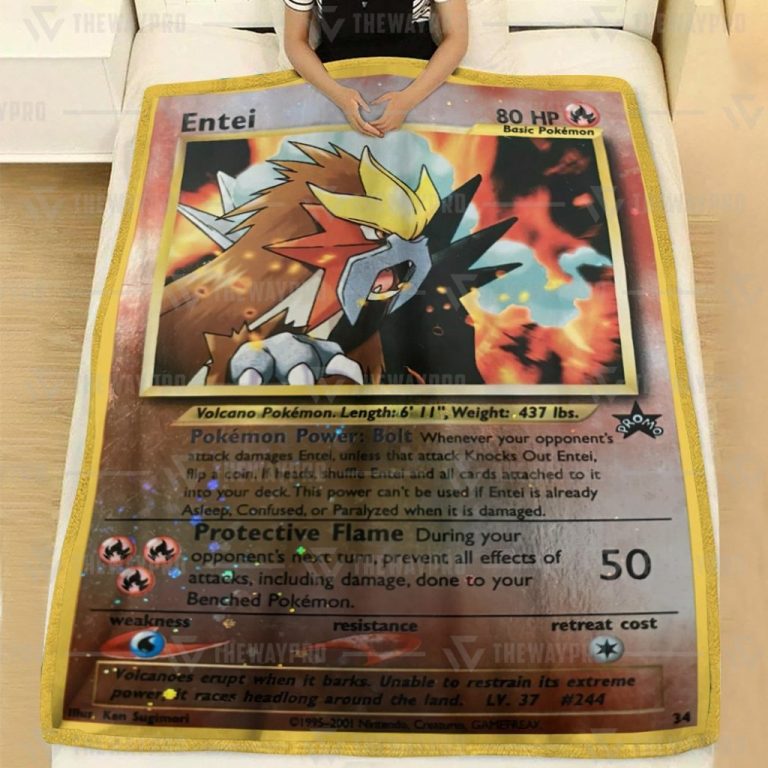 Entei Pokemon blanket 2