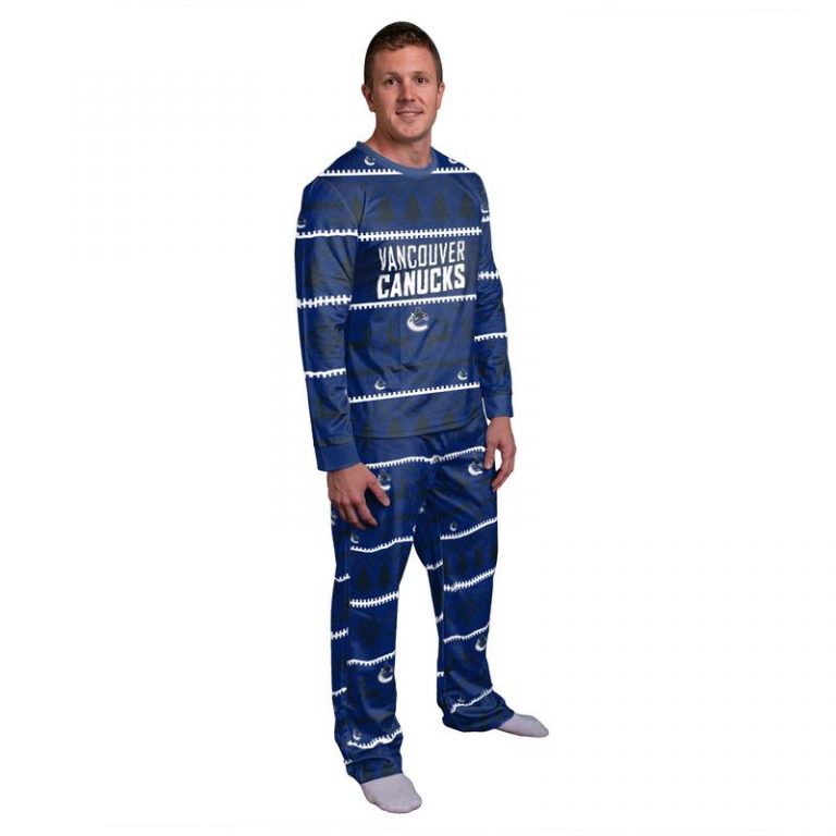 Vancouver Canucks NHL pajamas set 2