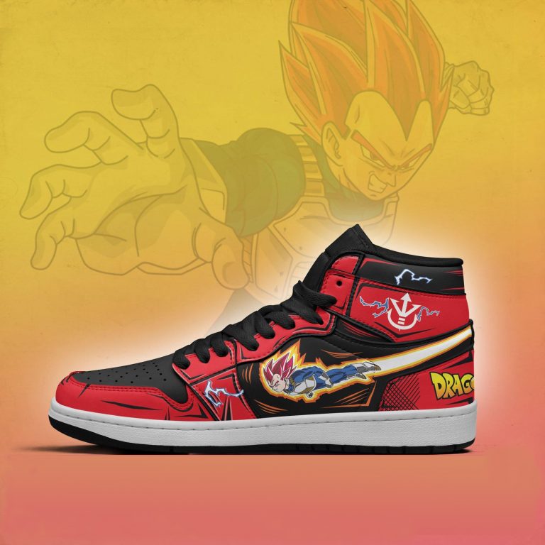 Vegeta God Dragon Ball Air Jordan high top shoes