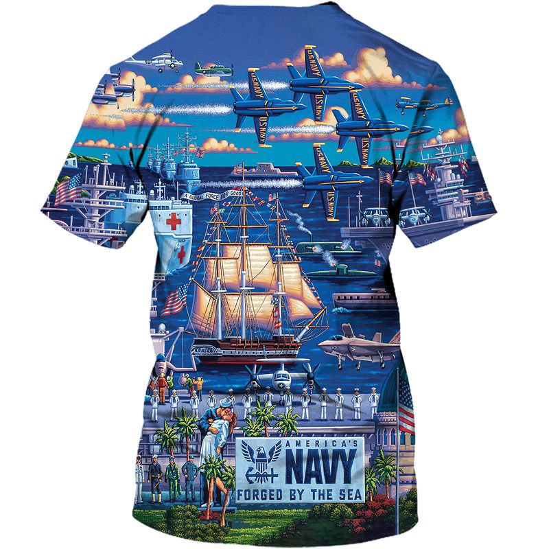 Veteran America's navy forged by the sea 3d shirt, hoodie 5 Veteran Americas navy forged by the sea 3d shirt hoodie 5