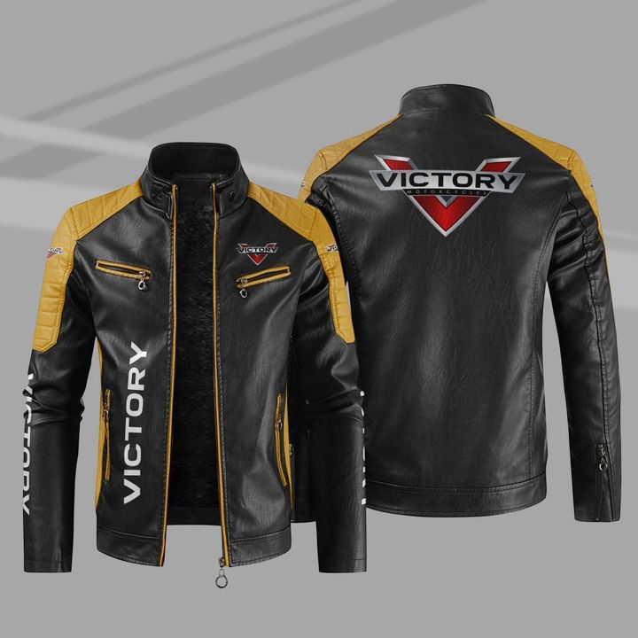 Victory Motorcycles Block Leather Jacket1