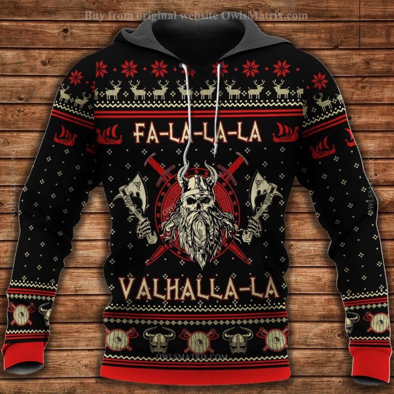 Viking Dad Valhalla 3d shirt, hoodie (4) Viking Dad Valhalla 3d shirt hoodie 4