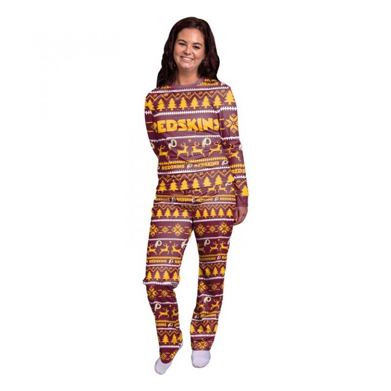 Washington Football Team NFL pajamas set 3
