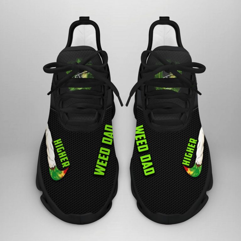 Weed dad skull cannabis higher Nike clunky max soul shoes 3