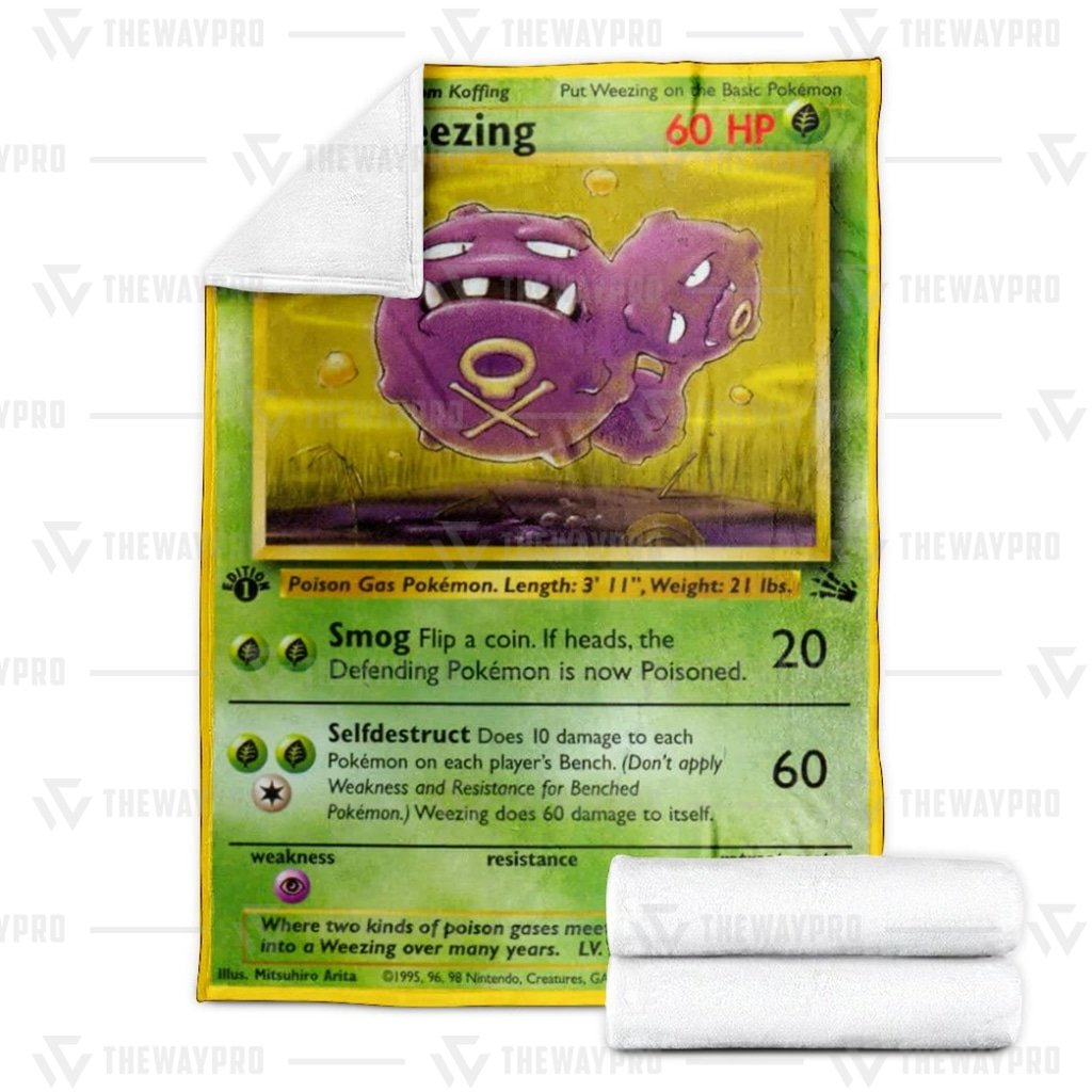 Weezing 1st Pokemon blanket 2 Weezing 1st Pokemon blanket 2