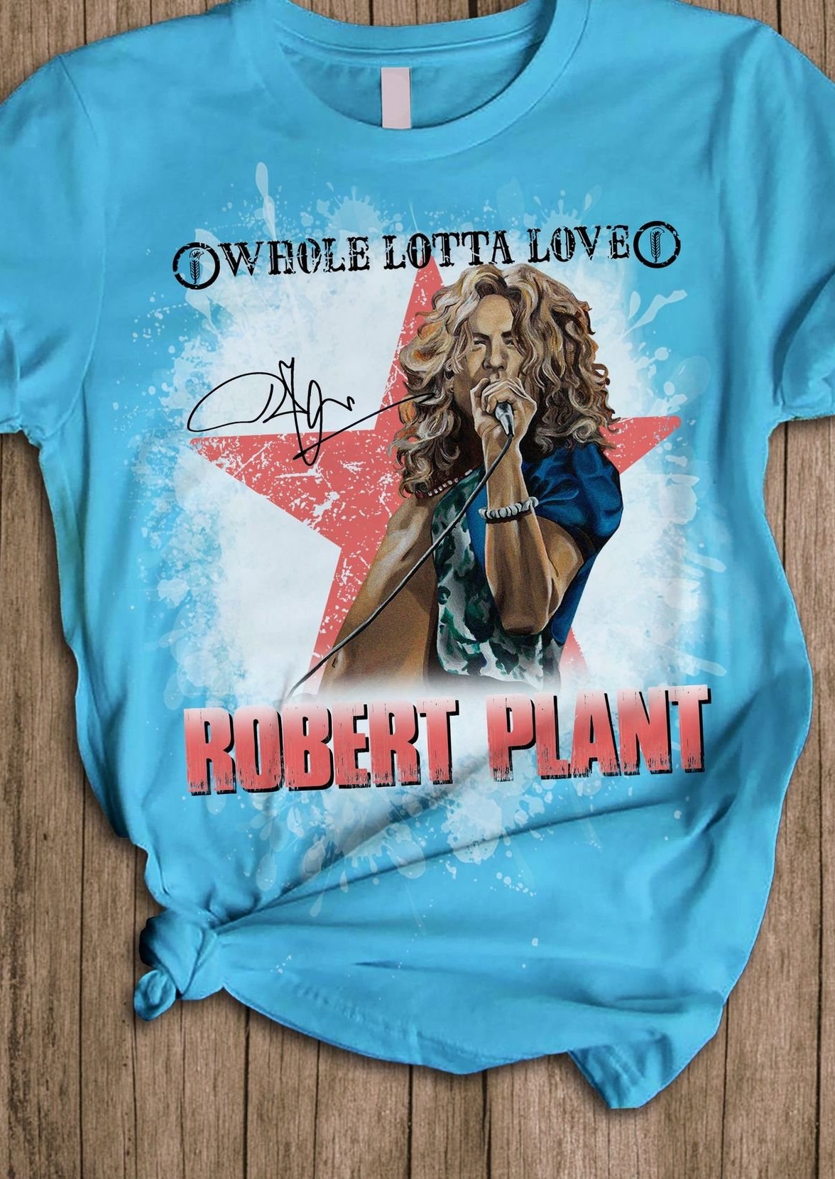 Whole Lotta love Robert Plant pajamas set 1