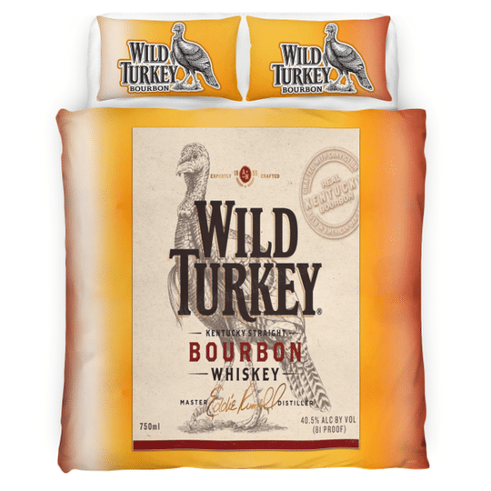 Wild turkey vintage bedding set