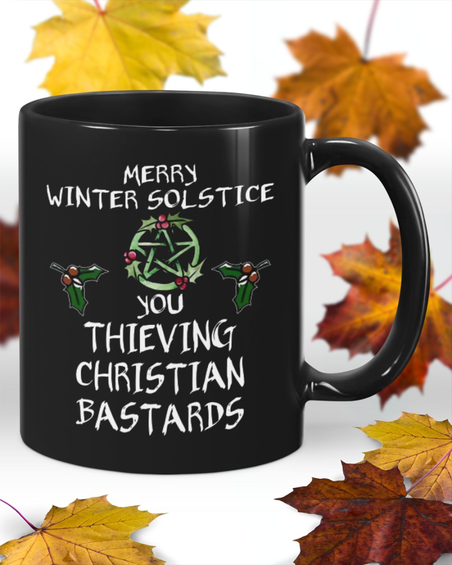 Witch Merry Winter you thieving christian bastards mug 15 Witch Merry Winter you thieving christian bastards mug 4