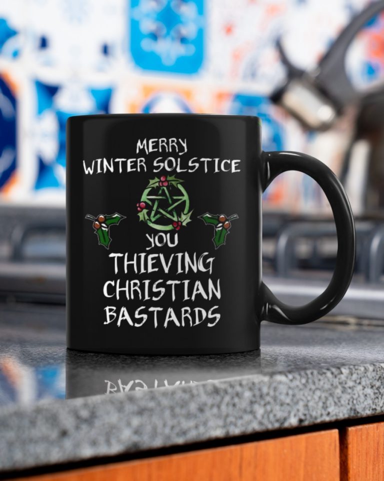 Witch Merry Winter you thieving christian bastards mug 6