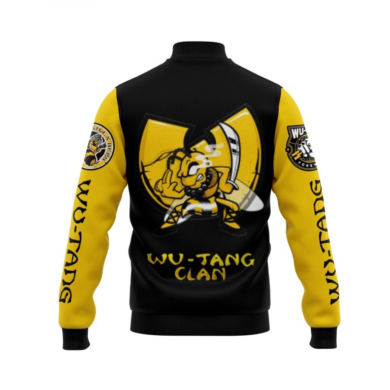 Wu-Tang Clan Cream NYC custom personalized name baseball jacket 2 Wu Tang Clan Cream NYC custom personalized name baseball jacket 2