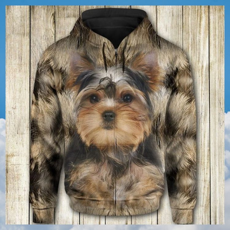 Yorkshire Terrier face 3d All Over Print Hoodie 2 Yorkshire Terrier 3d All Over Print Hoodie 2