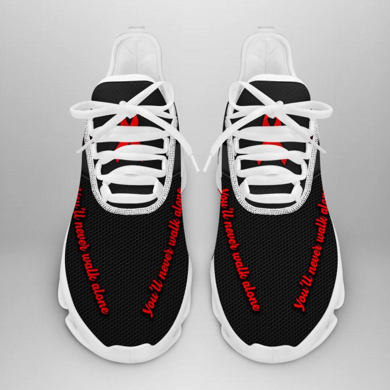 Youll Never Walk Alone Breast Cancer awareness clunky max soul shoes 3