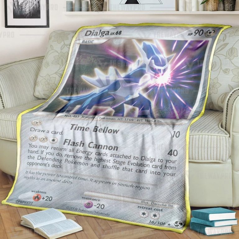 Dialga Great Encounters Pokemon blanket 1