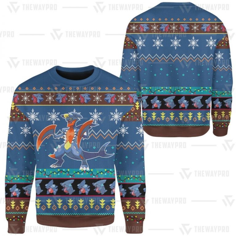 Pokemon Garchomp sweater sweatshirt 3