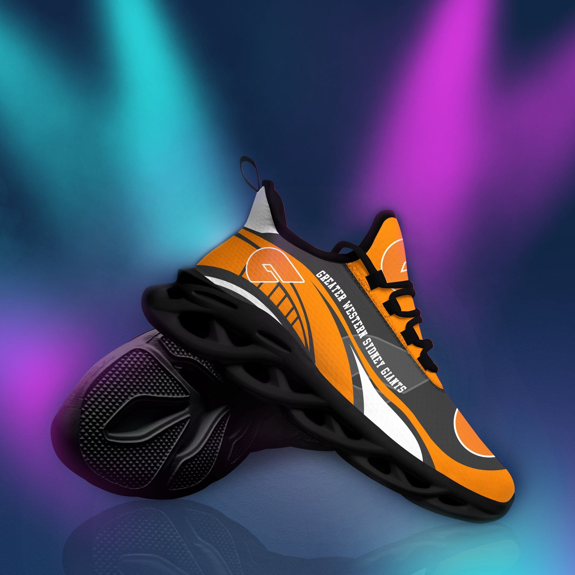 Greater Western Sydney Giants AFL clunky max soul shoes 2 Greater Western Sydney Giants AFL clunky max soul shoes 2.2