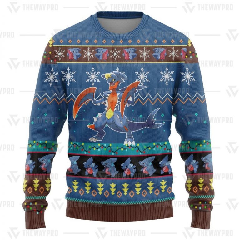 Pokemon Garchomp sweater sweatshirt 4