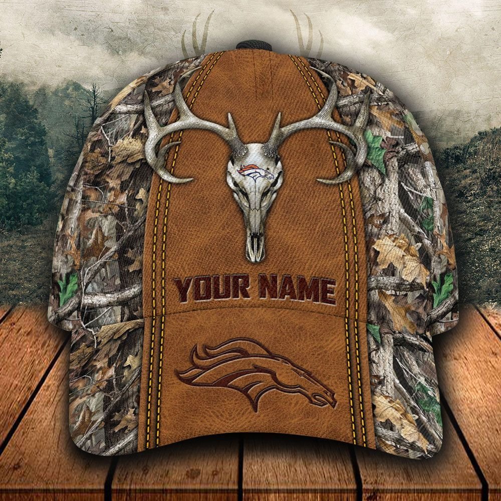 Personalized NFL Denver Broncos Hunting Custom Name Cap word3