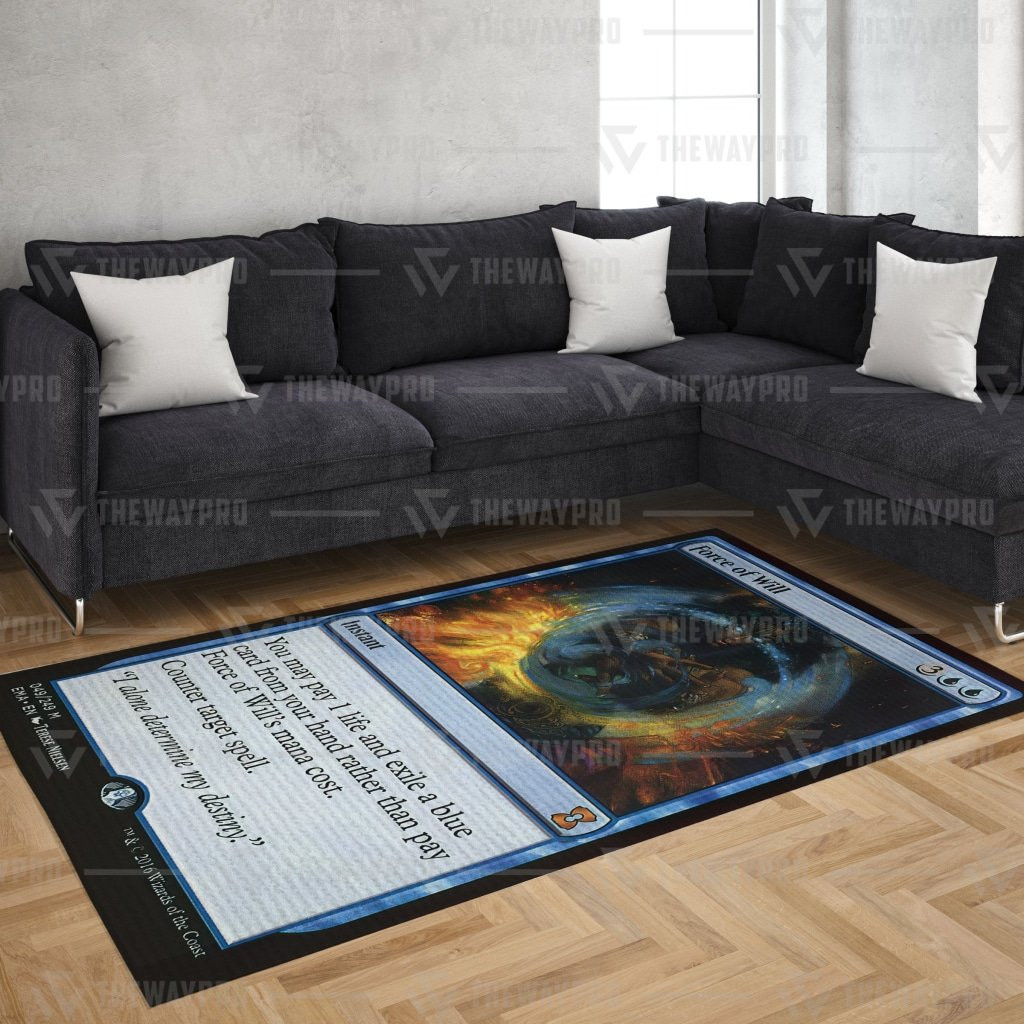 Magic the Gardening Force Of Will Rug 2 Magic the Gardening Force Of Will Rug word1