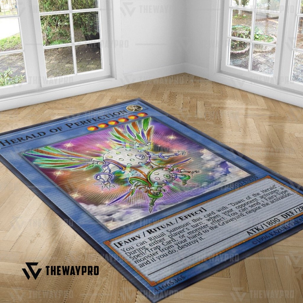 Herald Of Perfection Custom Rug 3 Herald Of Perfection Custom Rug word2