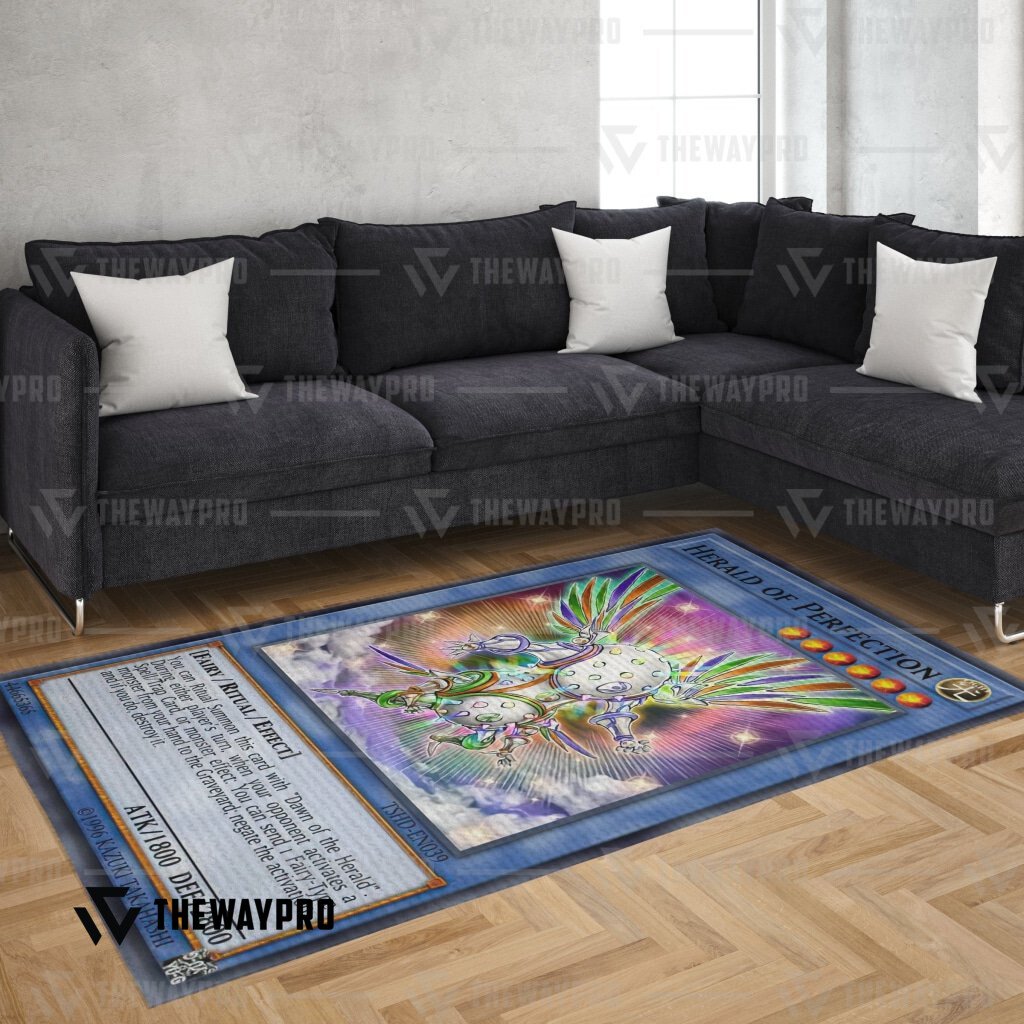 Herald Of Perfection Custom Rug 2 Herald Of Perfection Custom Rug word2