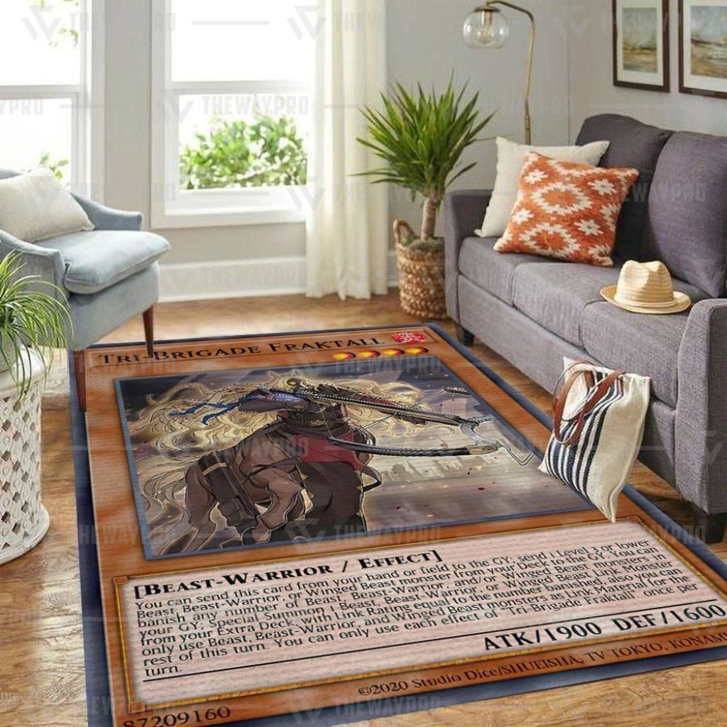 Tri-Brigade Fraktall Custom Rug word1