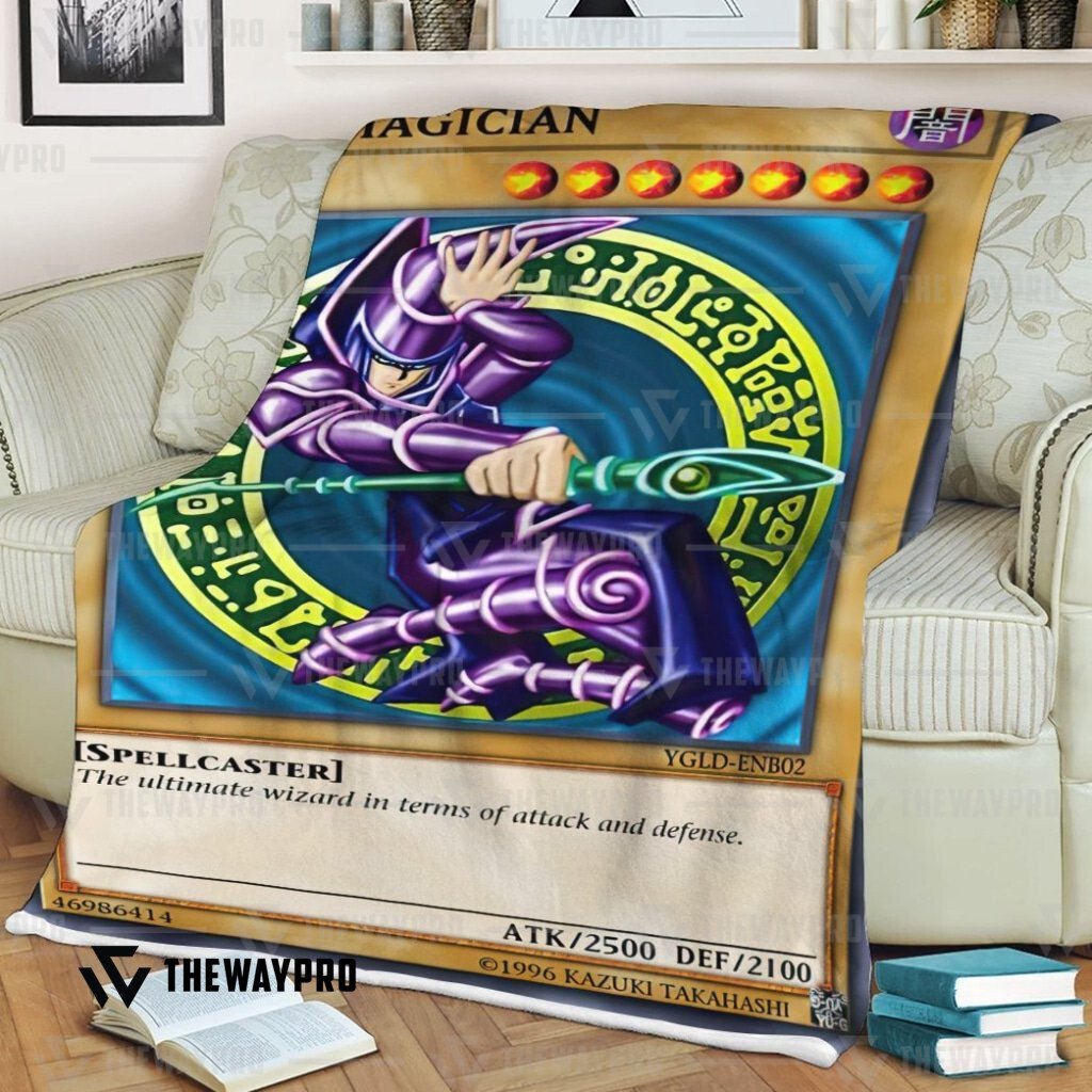 Yu Gi Oh Duel Links Cards Dark Magician Blanket 3