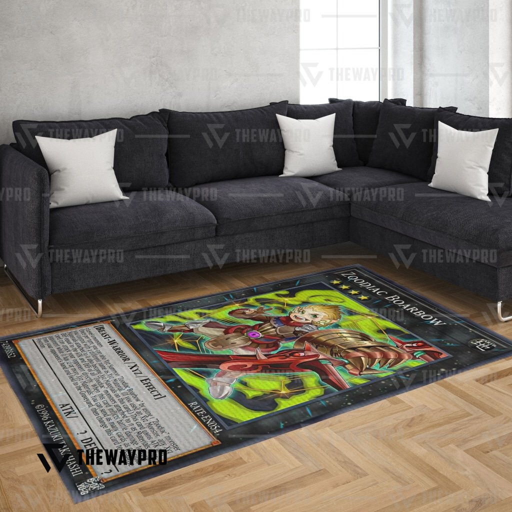 Yu Gi Oh Zoodiac Boarbow Rug 2 Yu Gi Oh Zoodiac Boarbow Rug word2