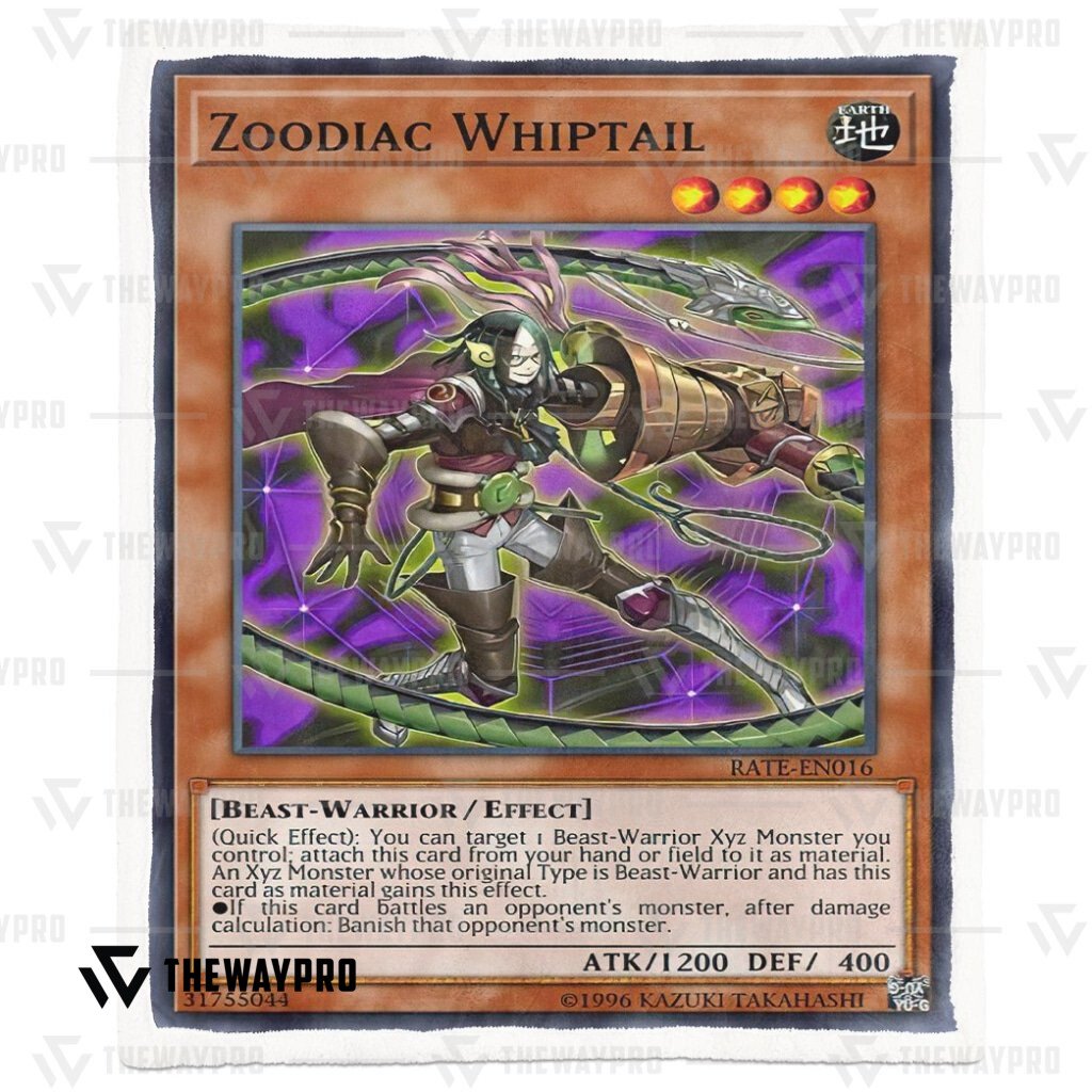 Zoodiac Whiptail Yu Gi Oh Blanket 4