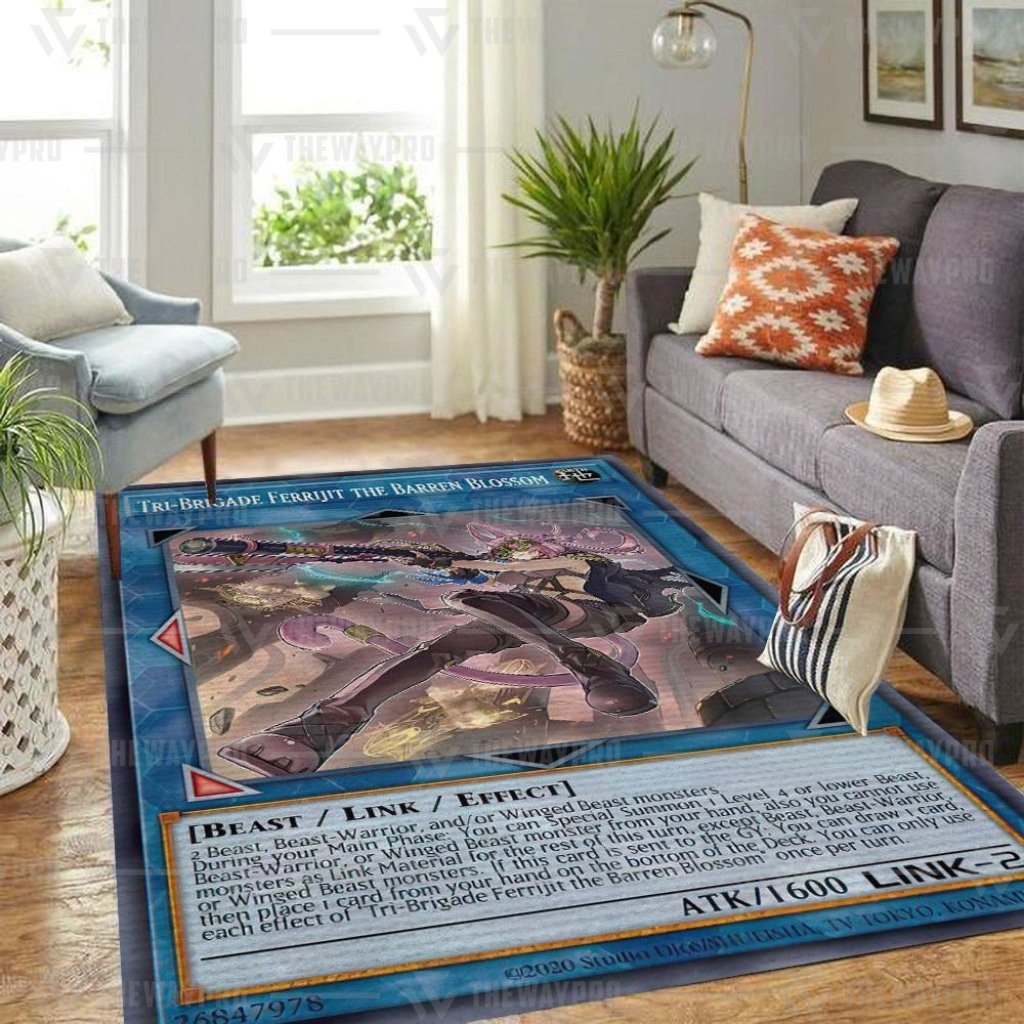 Tri-Brigade Ferrijit The Barren Blossom Yu Gi Oh Carpet Rug 8 Tri-Brigade Ferrijit The Barren Blossom Yu Gi Oh Carpet Rug word2
