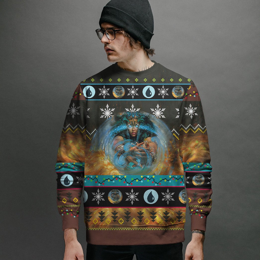 Magic the Gardening Force Of Will Christmas Sweater 17