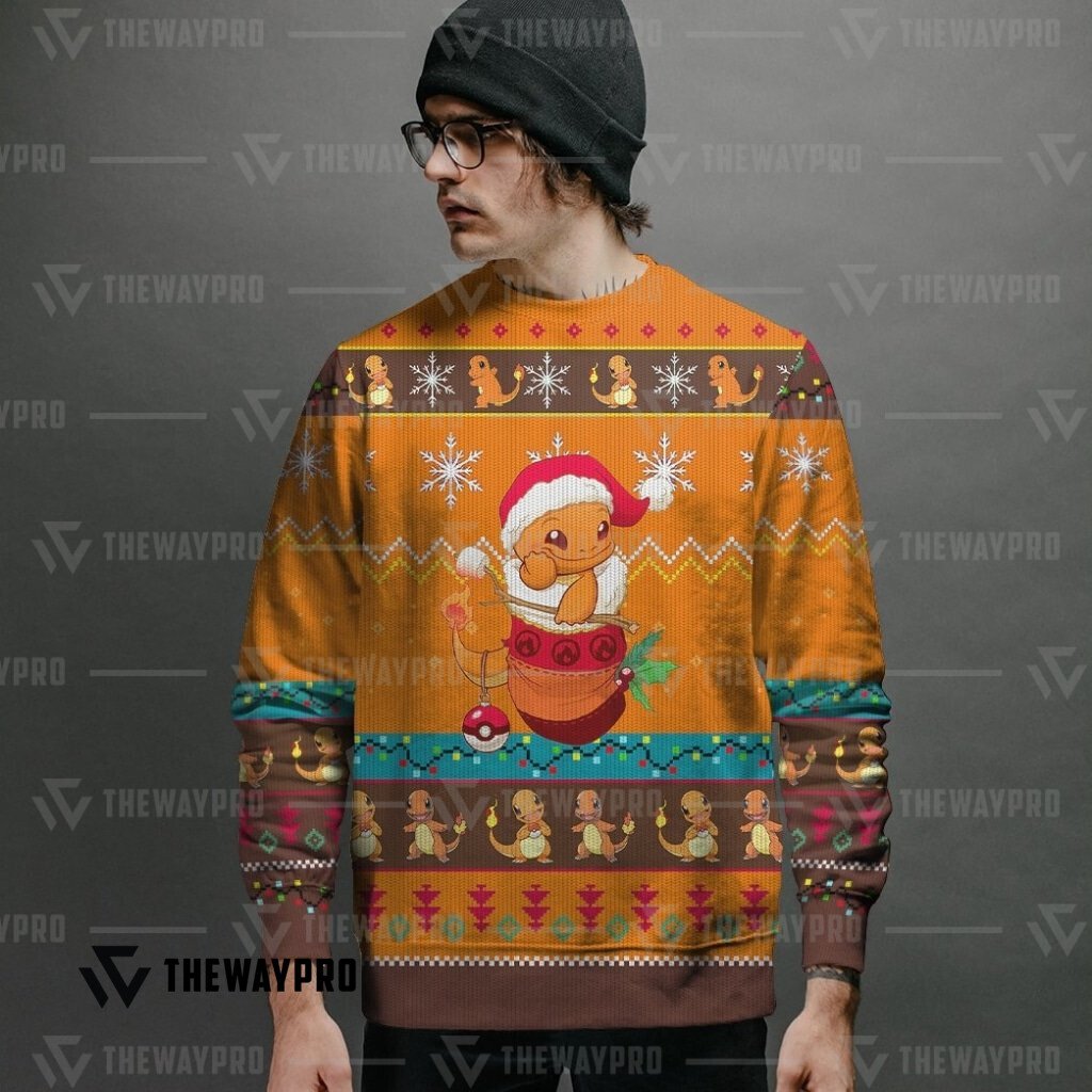 Pokemon Charmander Knitted Sweatshirt 6 Pokemon Charmander Knitted Sweatshirt word2