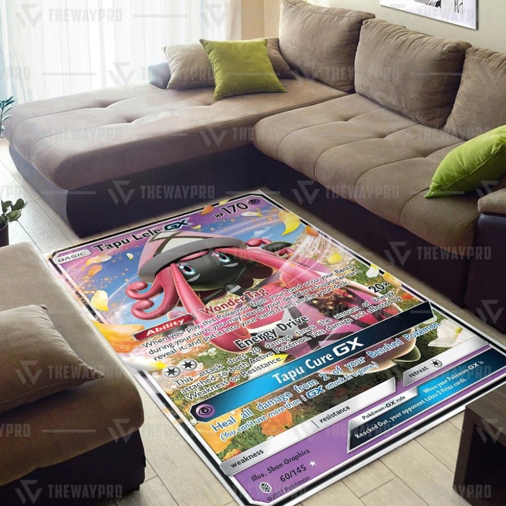 Anime Pokemon Tapu Lele GX Guardians Rising Rug 2 Anime Pokemon Tapu Lele GX Guardians Rising Rug word1