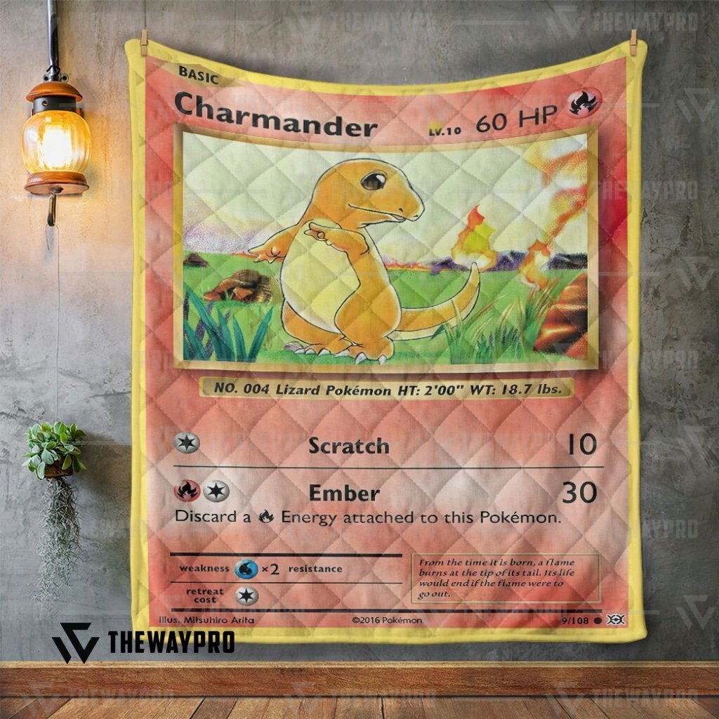 Anime Pokemon Charmander Quilt 2 Anime Pokemon Charmander Quilt word1