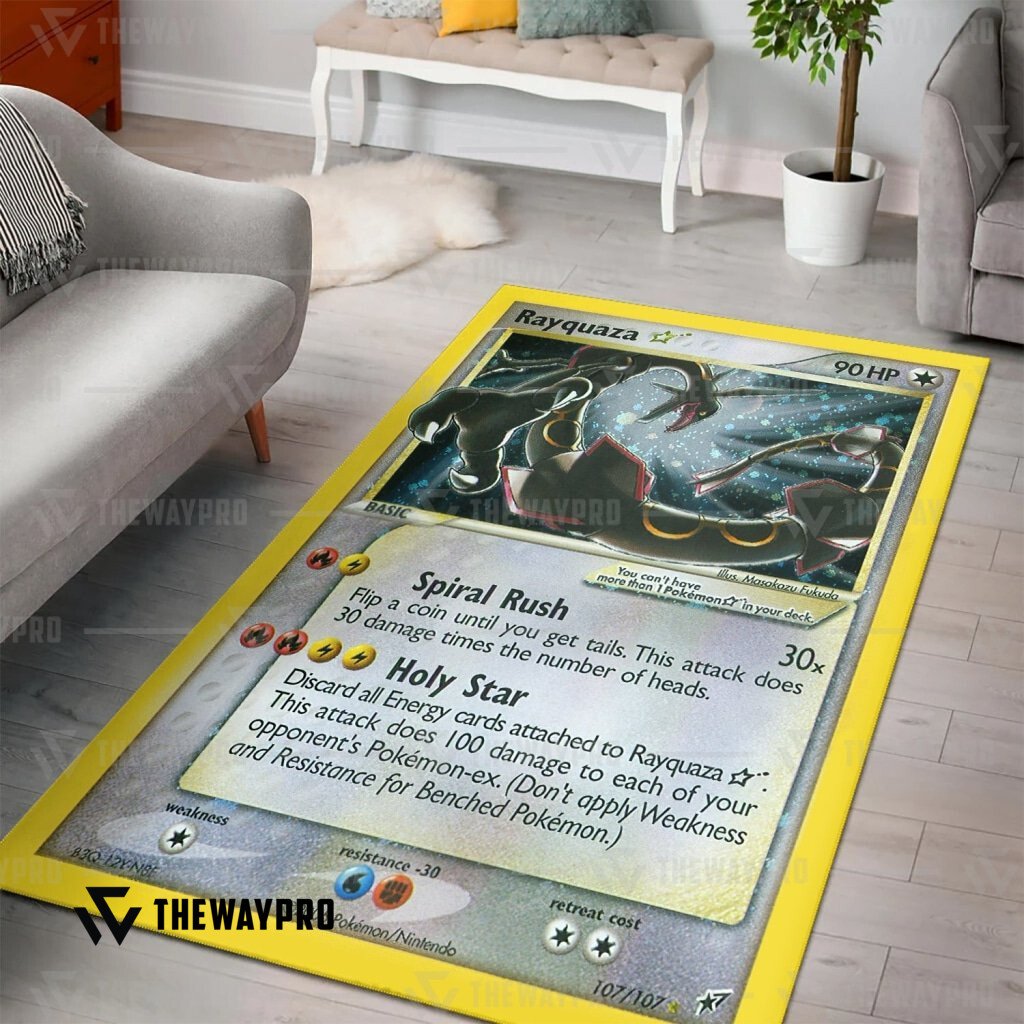 Pokemon Rayquaza Card Rug 2 Pokemon Rayquaza Card Rug word1