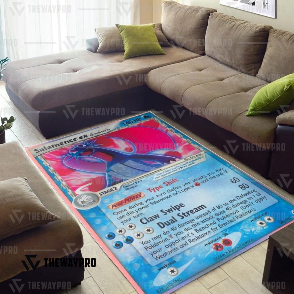 Anime Pokemon Salamence EX Rug 2 Anime Pokemon Salamence EX Rug word2