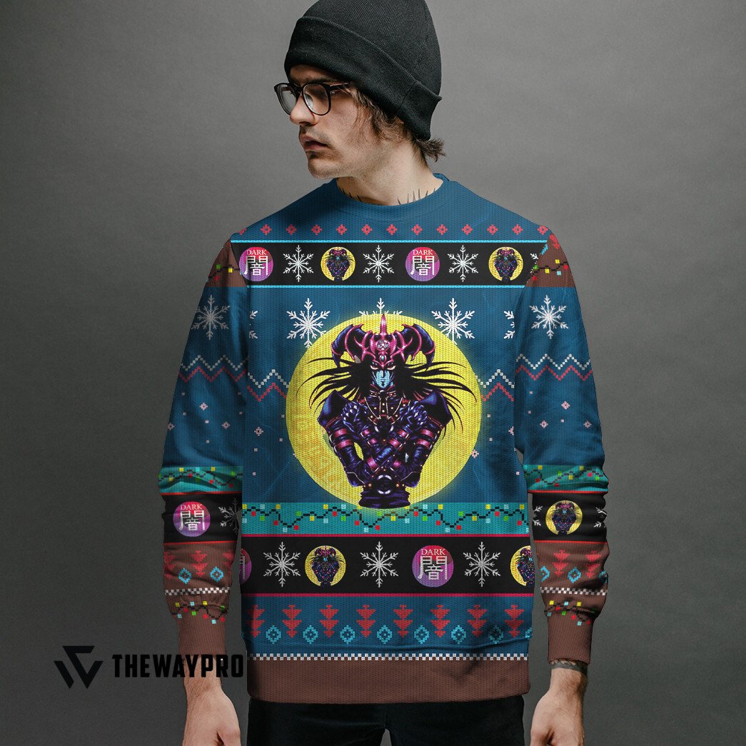 Yu Gi Oh Magician Of Black Chaos Knitted Sweatshirt 2 Yu Gi Oh Magician Of Black Chaos Knitted Sweatshirt word3