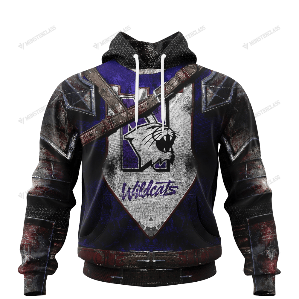 Personalized Northwestern Wildcats custom 3d Warriors Jerseys hoodie, shirt word1