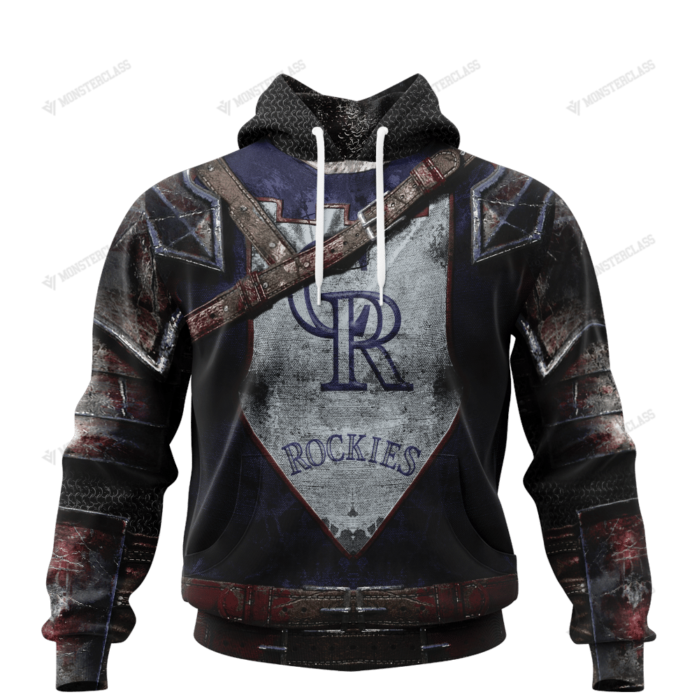 Personalized Colorado Rockies custom 3d Warriors Jerseys hoodie, shirt 1